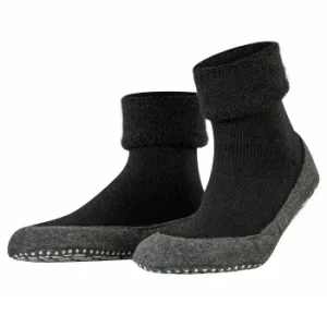 Falke Strømper Cosyshoe Adult Sort uld Str 45/46 Herre