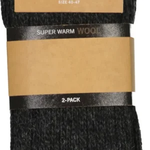 2 Pack rag Wool Sock