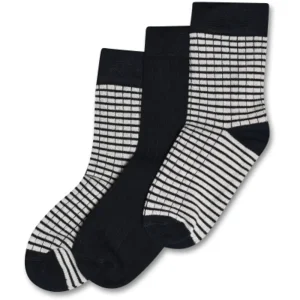 Bamboo Strømper 3 pak – Navy – 19-22