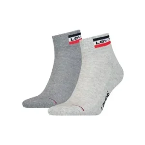 Levis Strømper 2P Sport Mid Cut Sock Grå Str 39/42