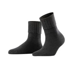 Falke Strømper Women Striggings Rib Socks Sort Str 39/42 Dame