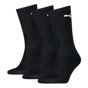 Puma Strømper 3P Unisex Light Crew Socks Sort Str 39/42