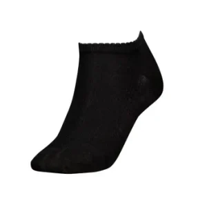 Tommy Hilfiger Strømper Women Premium Rib Sneaker Socks Sort Str 39/42 Dame