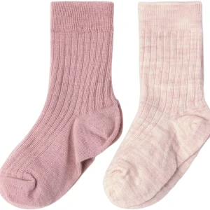 Cosy Ribbed Socks in Soft Wool Blen