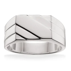 Scrouples – Sølv herre ring med mønster – 791432