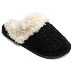Aisha dame hjemmesko 5284 – Black