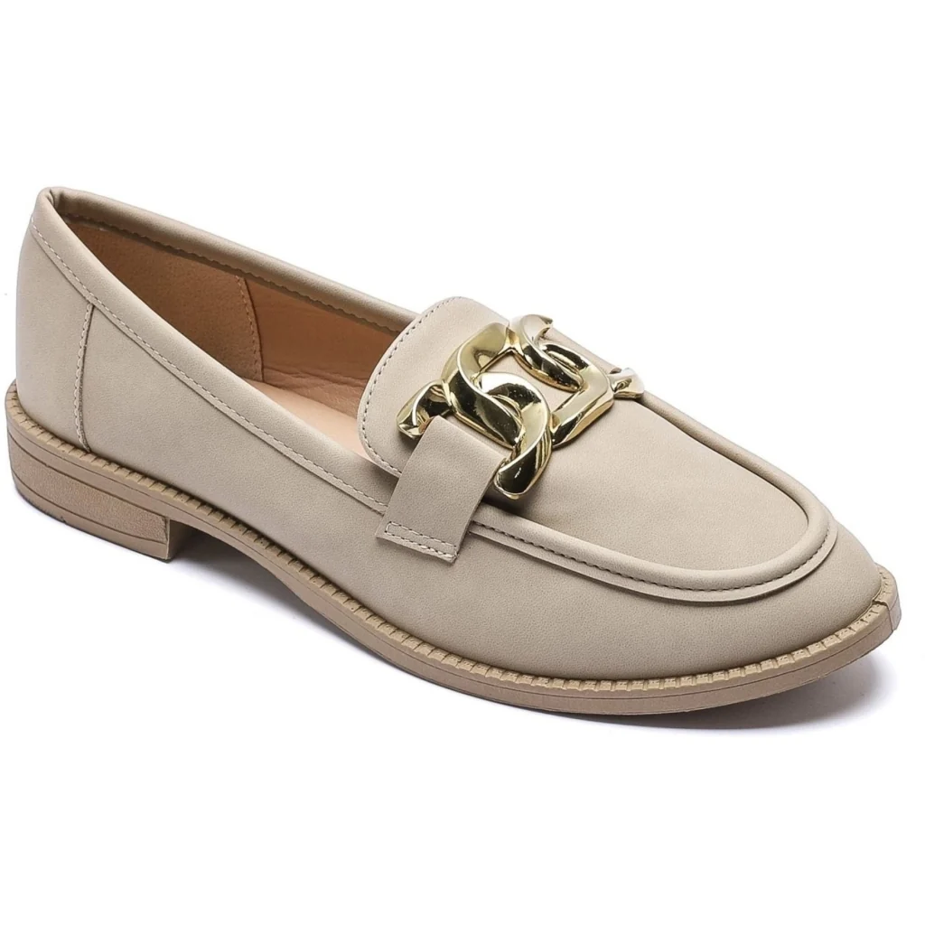 Hannah dame loafers VG260 – Kaki