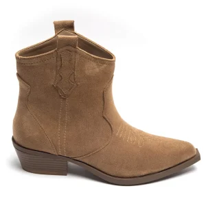 Vanessa Dame cowboystøvler 9653A – Camel