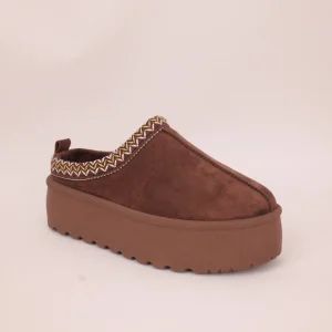 Elderflower dame hjemmesko L-362 – Brown