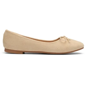 Florence dame ballerina sko DS-1A18 – Beige