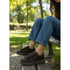 Ginette dame sneakers A-123 – Brown