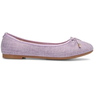 Joanna dame ballerina sko DS-1A22 – Purple
