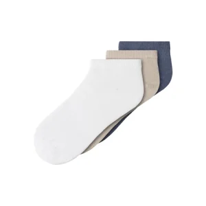 NAME IT 3-Pak Ankel Strømper Valde Chateau Gray