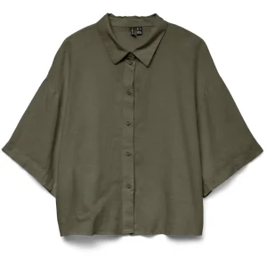 VERO MODA dame skjorte VMLINN – kalamata melange