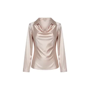 Charlotte™ | Satintop med V-hals