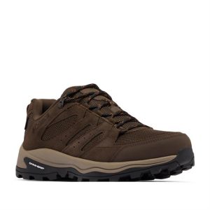 Columbia Redmond IV Low Waterproof Mens, Cordovan / Tangy Orange