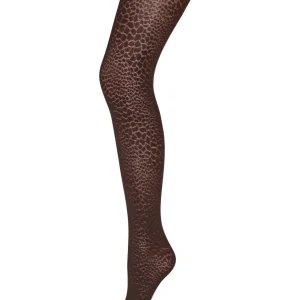 Decoy Fashion Strømpebukser 70 denier, Brun leopard-2XL