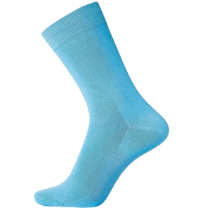 Egtved Bomuld Strømper “Ventilated Sole” – Lys blå str. 45-48