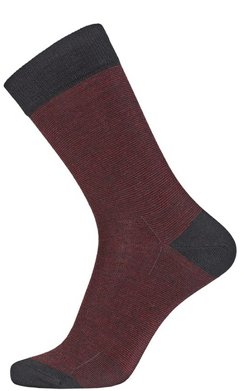 Egtved Twin Sock Uldstrømper Rød Str. 45-48 - Billede 2