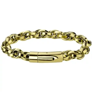 Golden Nine steel armbånd / 9mm