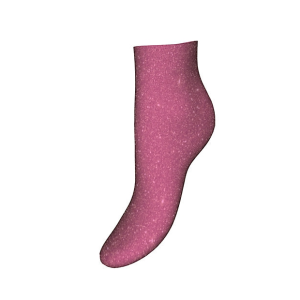 HUGO strømper i pink m. glimmer til kvinder – OUTLET