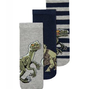 Name it 3-pak strømper med Jurrasic World motiv til drenge