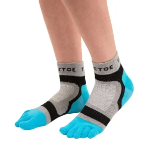 TOETOE Sports Light Runner tåsokker blå str. 43-46